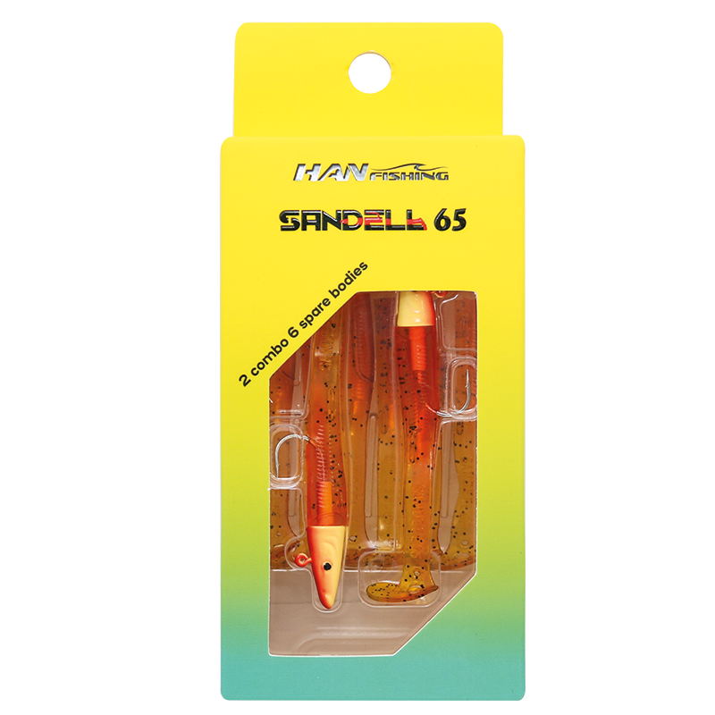 Sandeel Silikon 65 mm  SL-660 Rock Bait