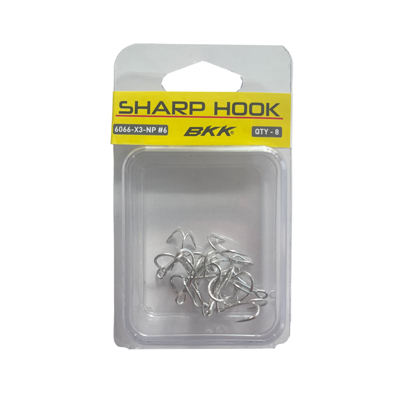 Sharp Hook  6066-X3-NP #6