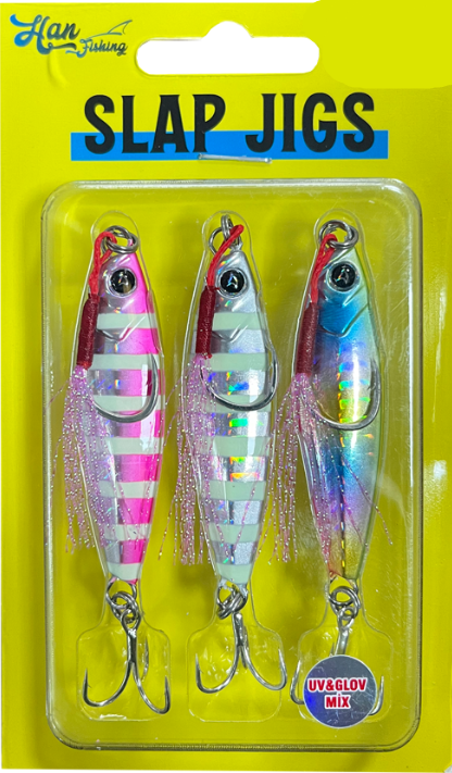 Uv&Glow Mix Slap Jigs 7 gr